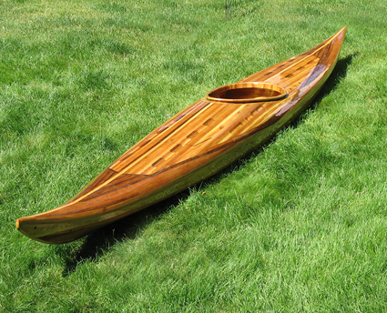 Sea Kayaking Article: Building a Wood Strip Sea Kayak - Art on Water